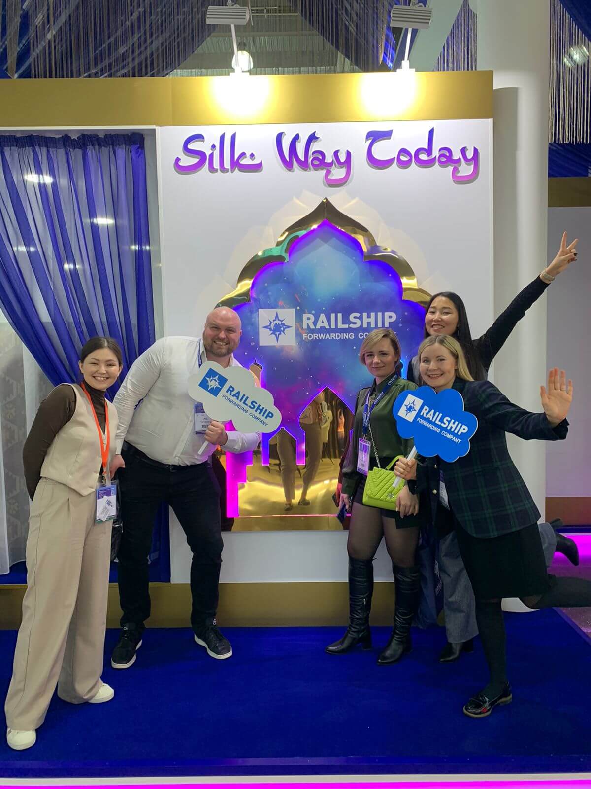 RAILSHIP на международной выставке TransRussia-2024: Silk Way Today